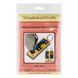 Wooden Bead Embroidery Kit &ndash; &ldquo;Phone Stand &ndash; Black and Yellow Ornament&rdquo; FLK-483 FLK-483 photo 7