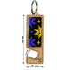Wooden Bead Embroidery Kit &ndash; &ldquo;Phone Stand &ndash; Black and Yellow Ornament&rdquo; FLK-483 FLK-483 photo 6