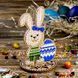 Wooden Bead Embroidery Kit &ndash; &ldquo;Spring Bunny&rdquo; FLK-551 FLK-551 photo 1