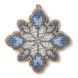 Wooden Bead Embroidery Kit &ndash; &ldquo;Stained Glass Snowflake&rdquo; FLK-565 FLK-565 photo 3