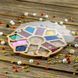 Bead Organizer Box &ndash; &ldquo;Petals&rdquo;, With Clear Lid FLZB-183 FLZB-183 photo 1