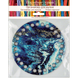 Floss Organizer &ndash; &ldquo;Blue & Gold Abstraction, Round&rdquo; FLZ(P)-051 FLZ(P)-051 photo 5