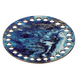 Floss Organizer &ndash; &ldquo;Blue & Gold Abstraction, Round&rdquo; FLZ(P)-051 FLZ(P)-051 photo 3