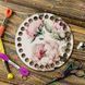 Floss Organizer &ndash; &ldquo;Peonies, Round&rdquo; FLZ(P)-085 FLZ(P)-085 photo 1