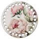 Floss Organizer &ndash; &ldquo;Peonies, Round&rdquo; FLZ(P)-085 FLZ(P)-085 photo 2