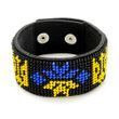 Faux Leather Bead Embroidery Kit &ndash; &ldquo;Bracelet&rdquo; (3 &times; 22 cm) FLBB-001 Black FLBB-001 photo 7