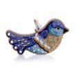 Wooden Bead Embroidery Kit &ndash; &ldquo;Blue Bird&rdquo; FLK-587 FLK-587 photo 6