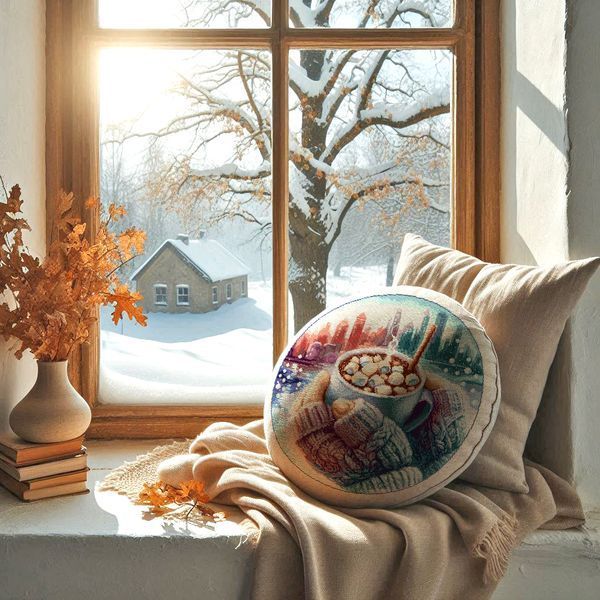 Cross-Stitch Pattern &ndash; "Dawn over the city" WLP-078