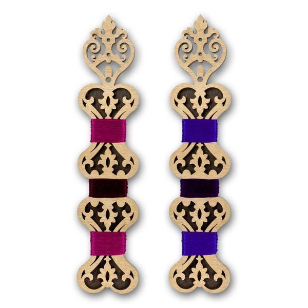 Floss Bobbins &ndash; &ldquo;Ornament&rdquo; FLC-095(S) (2 pcs)