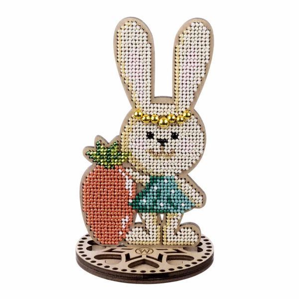 Wooden Bead Embroidery Kit &ndash; &ldquo;Sunny Bunny&rdquo; FLK-552