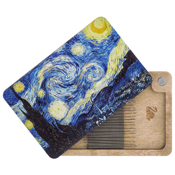 Magnetic Needle Case Rectangular &ndash; &ldquo;Starry Night&rdquo; FLZB(N)-079