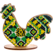 Wooden Bead Embroidery Kit &ndash; &ldquo;Rooster&rdquo; FLK-118 FLK-118 photo 2