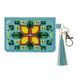 Faux Leather Bead Embroidery Kit &ndash; &ldquo;Bag Charm Wallet Turquoise Blue&rdquo; FLBB-176 FLBB-176 photo 4