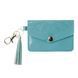 Faux Leather Bead Embroidery Kit &ndash; &ldquo;Bag Charm Wallet Turquoise Blue&rdquo; FLBB-176 FLBB-176 photo 2