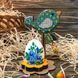Wooden Bead Embroidery Kit &ndash; &ldquo;Egg Stand &ndash; Bird&rdquo; FLK-269 FLK-269 photo 4