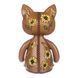 Faux Leather Cross-Stitch Kit &ndash; &ldquo;Kitty &ndash; Sunny Blooms&rdquo; FLHL-207 FLHL-207 photo 4