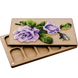 DIY Bead Embroidery Organizer Kit &ndash; &ldquo;Purple Roses&rdquo; FLZB-069 FLZB-069 photo 1