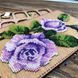 DIY Bead Embroidery Organizer Kit &ndash; &ldquo;Purple Roses&rdquo; FLZB-069 FLZB-069 photo 6