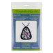 Faux Leather Bead Embroidery Kit &ndash; &ldquo;Pendant&rdquo; FLBB-086 Black FLBB-086 photo 4