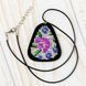 Faux Leather Bead Embroidery Kit &ndash; &ldquo;Pendant&rdquo; FLBB-086 Black FLBB-086 photo 1