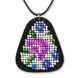 Faux Leather Bead Embroidery Kit &ndash; &ldquo;Pendant&rdquo; FLBB-086 Black FLBB-086 photo 3