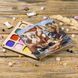 Bead Organizer With Wooden Lid &ndash; &ldquo;The Triumph of Galatea, Square&rdquo; FLZB-224 FLZB-224 photo 1
