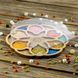 Bead Organizer Box &ndash; &ldquo;Patterned Flower&rdquo;, With Clear Lid FLZB-184 FLZB-184 photo 1