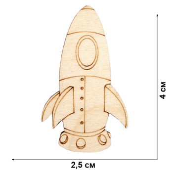 Decoration blank FLC-106 (5 pieces)