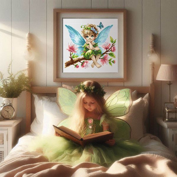 Cross-Stitch Pattern &ndash; "Spring Dreams" WLP-011