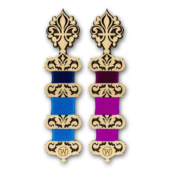 Floss Bobbins &ndash; &ldquo;Ornament&rdquo; FLC-096(S) (2 pcs)