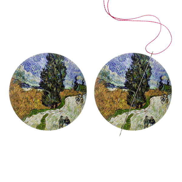 Needle Minder &ndash; &ldquo;Wooden, Double-Sided&rdquo; FLMH-069(W)