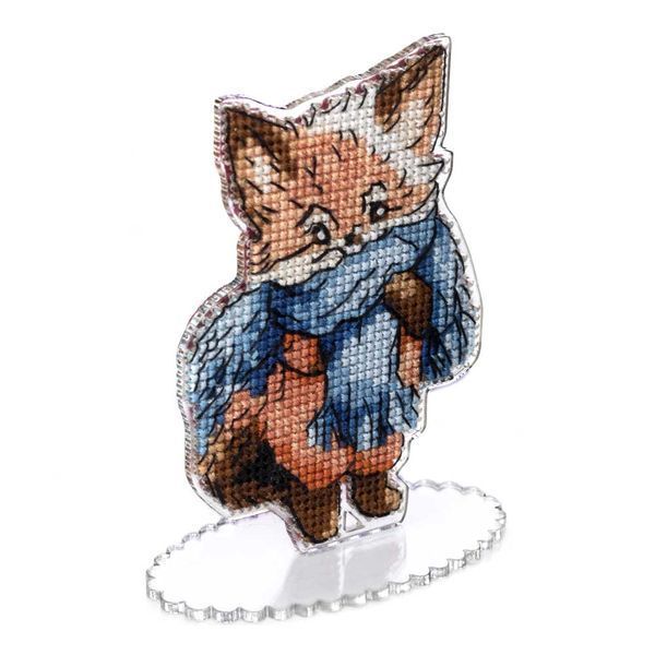 Plastic Cross-Stitch Kit &ndash; "Fox" FLX-001