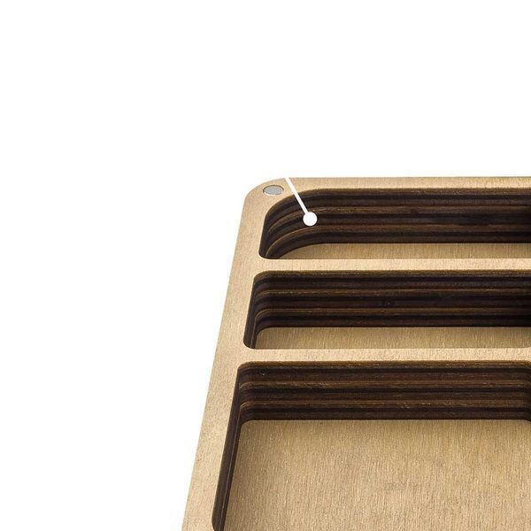 Modular Organizer Box &ndash; &ldquo;Organizer Base&rdquo; FLDD-004/3N