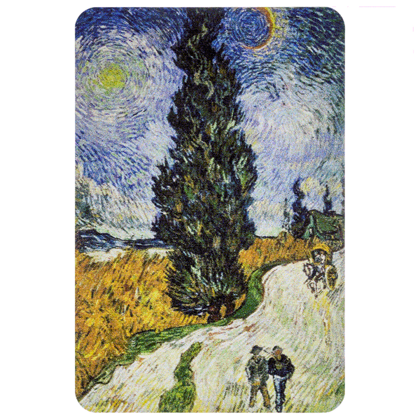 Magnetic Needle Case Rectangular &ndash; &ldquo;Cypress Road with Star&rdquo; FLZB(N)-080