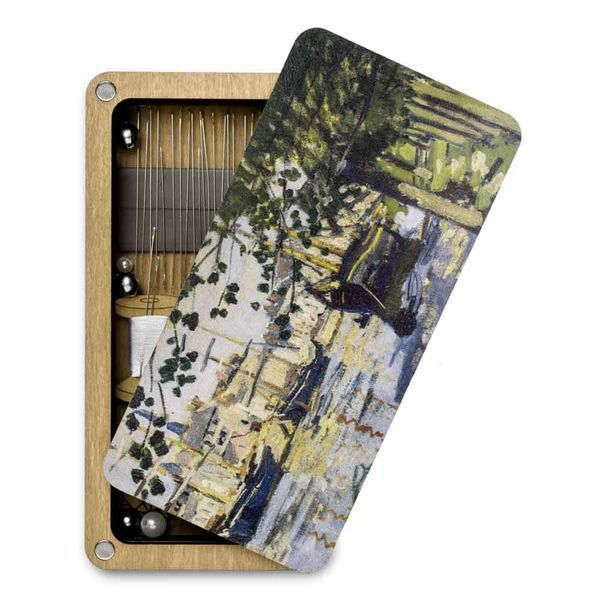 Magnetic Needle Case Large &ndash; &ldquo;Seine in Rouen&rdquo; FLZB(N)-129