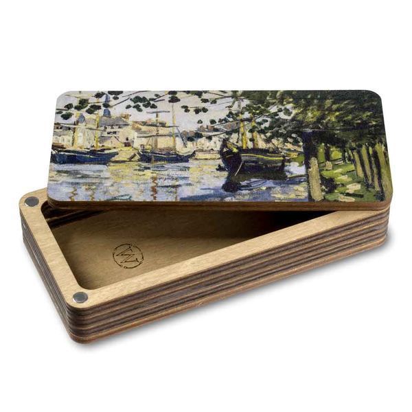 Magnetic Needle Case Large &ndash; &ldquo;Seine in Rouen&rdquo; FLZB(N)-129