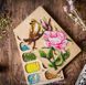 DIY Bead Embroidery Organizer Kit &ndash; &ldquo;Bird on a Flower&rdquo; FLZB-070 FLZB-070 photo 5