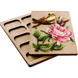 DIY Bead Embroidery Organizer Kit &ndash; &ldquo;Bird on a Flower&rdquo; FLZB-070 FLZB-070 photo 1