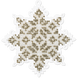 Bead Embroidery Kit (Plastic Base) &ndash; &ldquo;Christmas Ornament &ndash; Snowflake&rdquo; FLPL-007 FLPL-007 photo 2