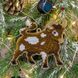 Wooden Bead Embroidery Kit &ndash; &ldquo;Christmas Ornament &ndash; Farmyard Bull&rdquo; FLK-320 FLK-320 photo 1