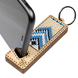 Wooden Bead Embroidery Kit &ndash; &ldquo;Phone Stand &ndash; Beige and Gray Ornament&rdquo; FLK-485 FLK-485 photo 3