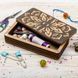 Magnetic Needle Case Large &ndash; &ldquo;Petals&rdquo; FLZB(N)-007 FLZB(N)-007 photo 1