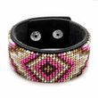 Faux Leather Bead Embroidery Kit &ndash; &ldquo;Bracelet&rdquo; (3 &times; 22 cm) FLBB-017 Black FLBB-017 photo 7