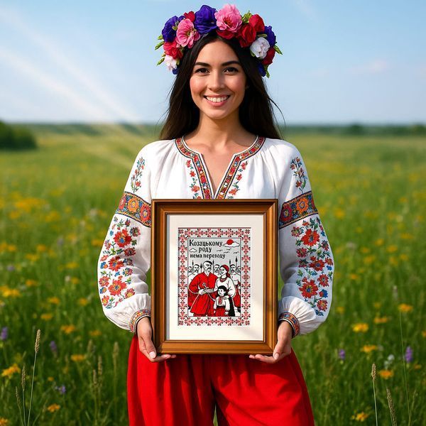 Cross-Stitch Pattern &ndash; "My Ukraine" WLP-091
