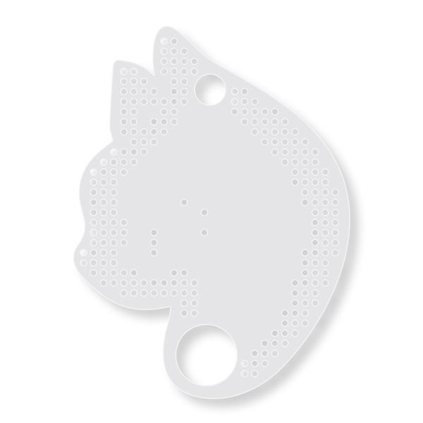Thread Organizer &ndash; Fiber Swatch Drops &ldquo;Cat Face&rdquo; FLZ(S)-114 (10 pcs)
