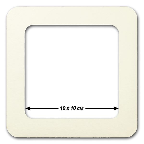 Magnetic Embroidery Frame (10 &times; 10 cm inner size) FLMP-063