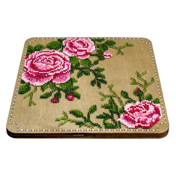 Modular Organizer Box &ndash; &ldquo;Bead Embroidery Lid&rdquo; FLDD-004/37KS