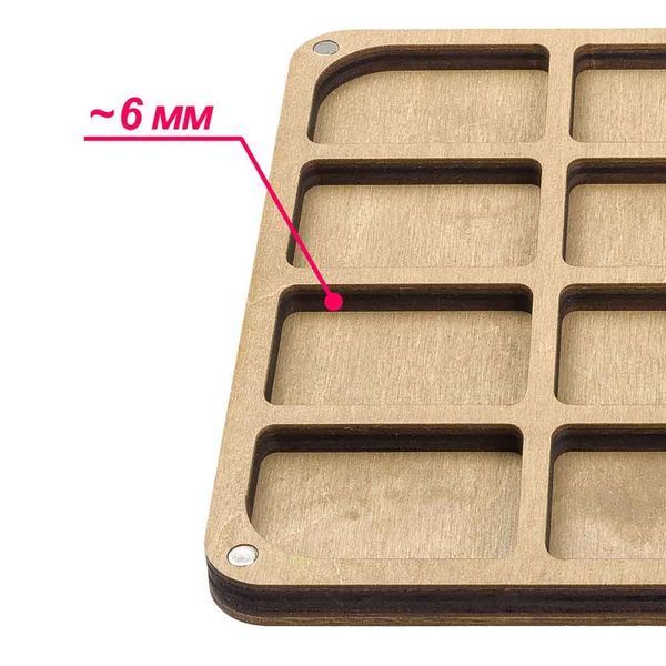 Modular Organizer Box &ndash; &ldquo;Organizer Middle Section&rdquo; FLDD-004/13S