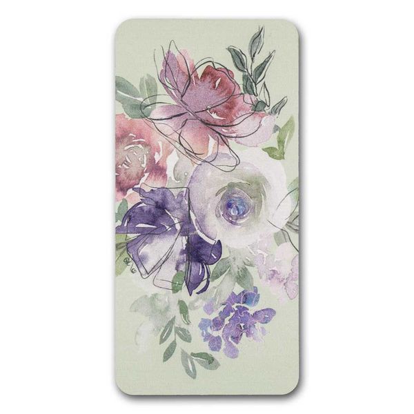 Magnetic Needle Case Large &ndash; &ldquo;Watercolor Flowers&rdquo; FLZB(N)-144