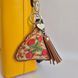 Faux Leather Cross-Stitch Kit &ndash; &ldquo;Bag Charm &ndash; Italian Pizza&rdquo; FLHL-166 FLHL-166 photo 1